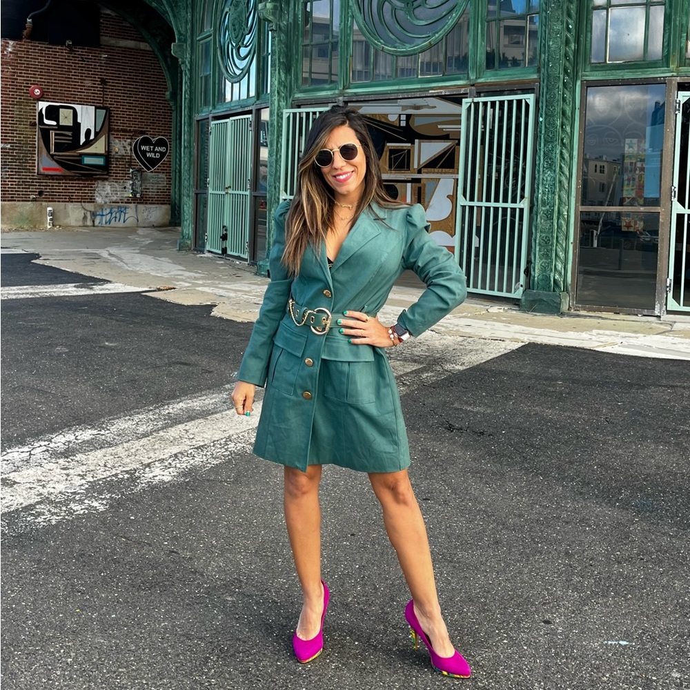 Belted Blazer